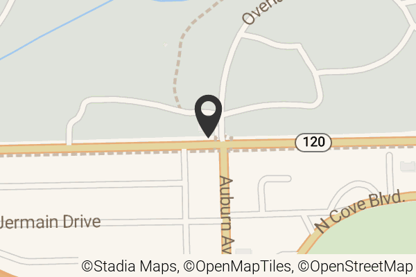 Map with location marker