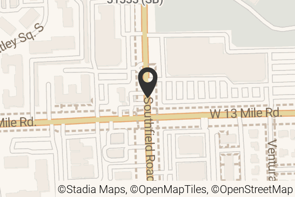 Map with location marker