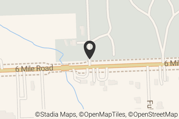 Map with location marker