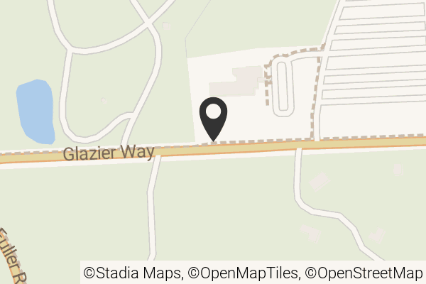 Map with location marker