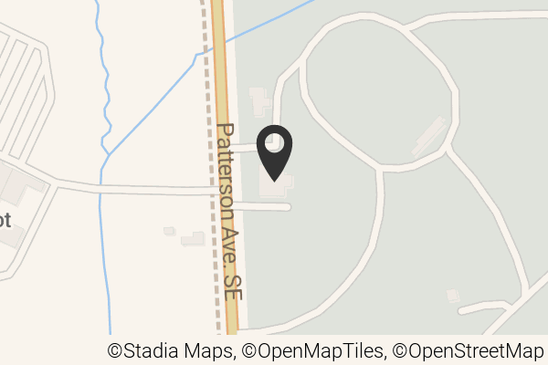 Map with location marker