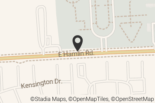 Map with location marker