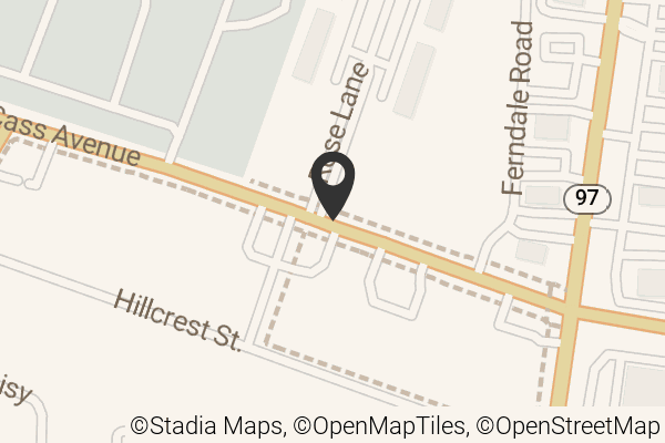 Map with location marker