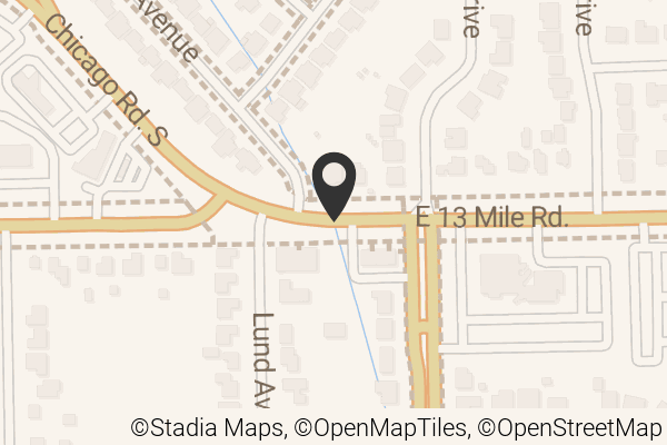 Map with location marker