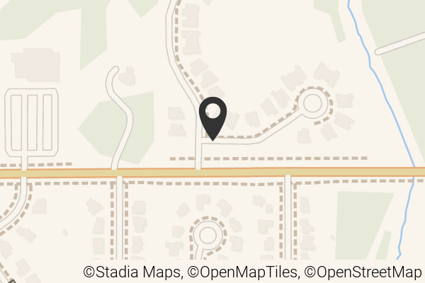 Map with location marker