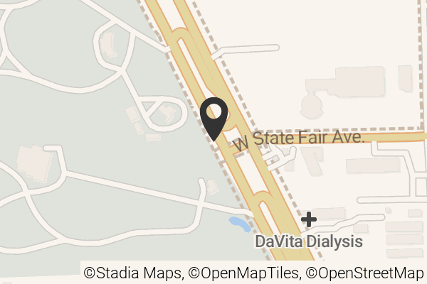 Map with location marker