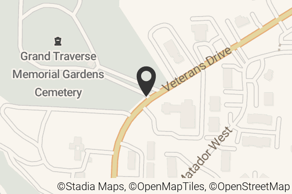 Map with location marker