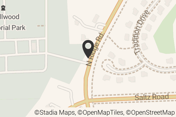 Map with location marker