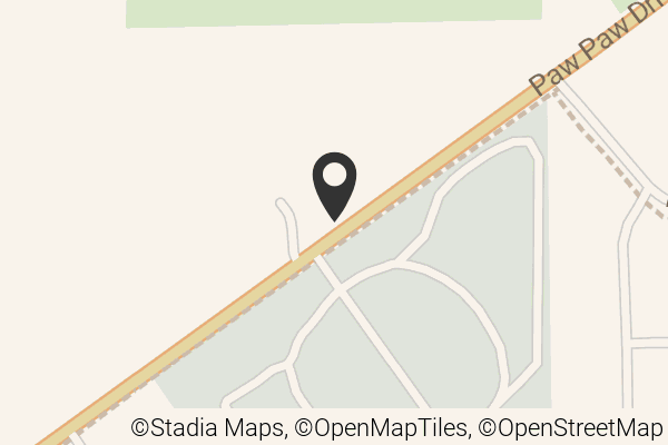 Map with location marker