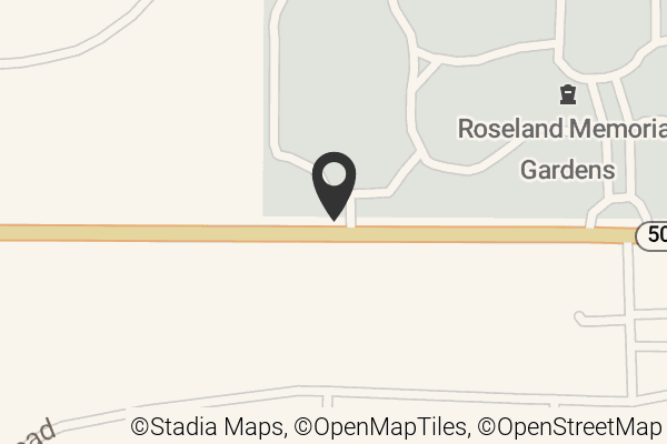 Map with location marker