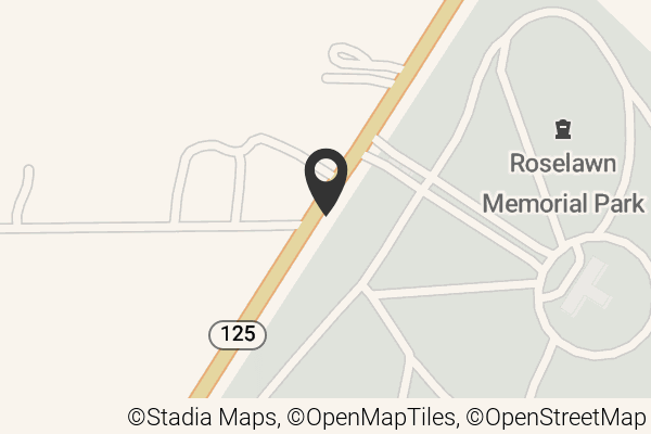 Map with location marker