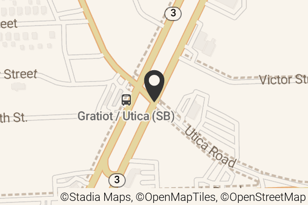 Map with location marker