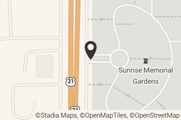 Map with location marker