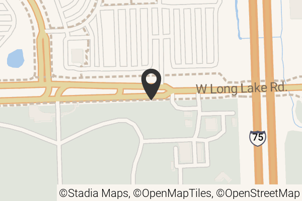 Map with location marker