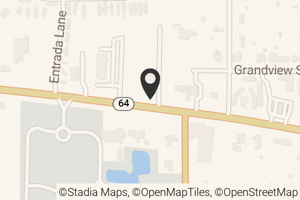 Map with location marker