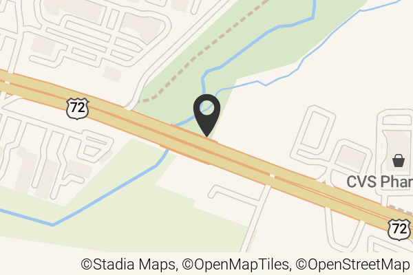 Map with location marker