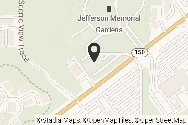 Map with location marker