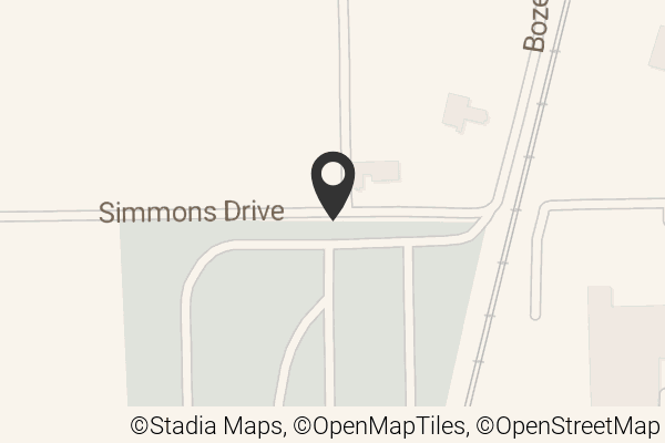 Map with location marker