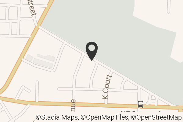 Map with location marker