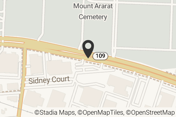 Map with location marker