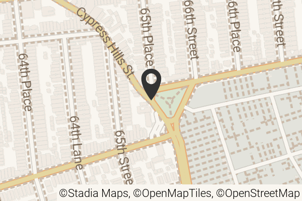 Map with location marker