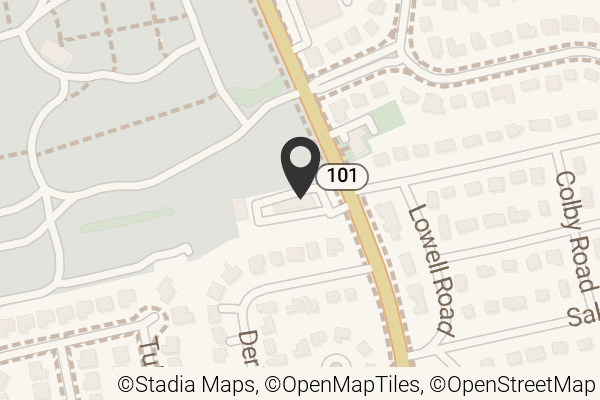 Map with location marker