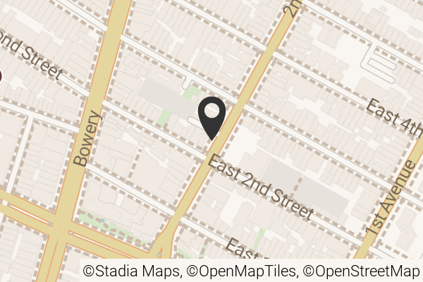 Map with location marker