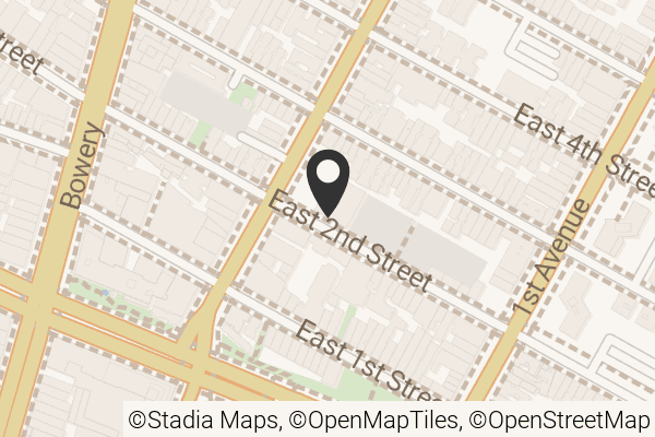 Map with location marker