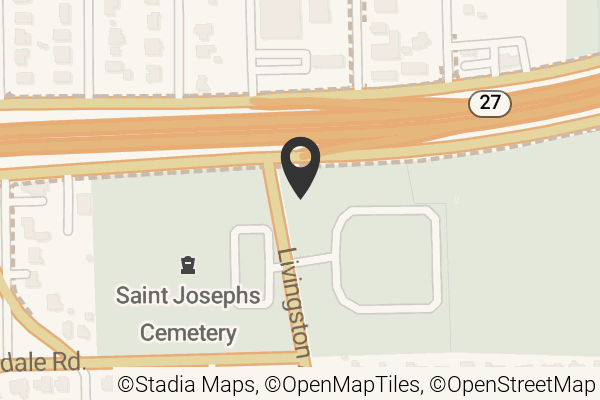 Map with location marker