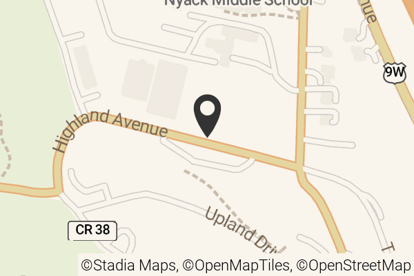 Map with location marker