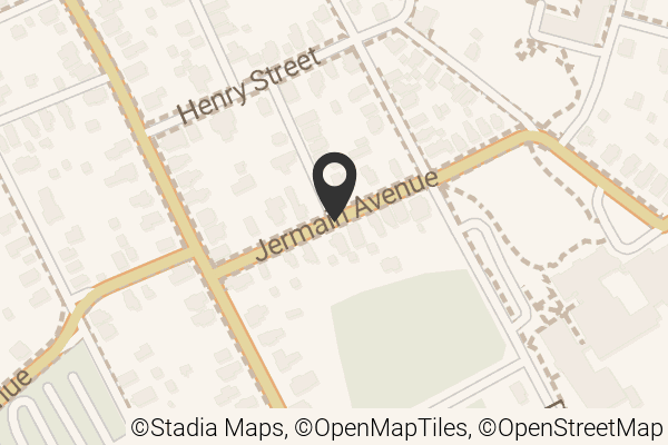 Map with location marker