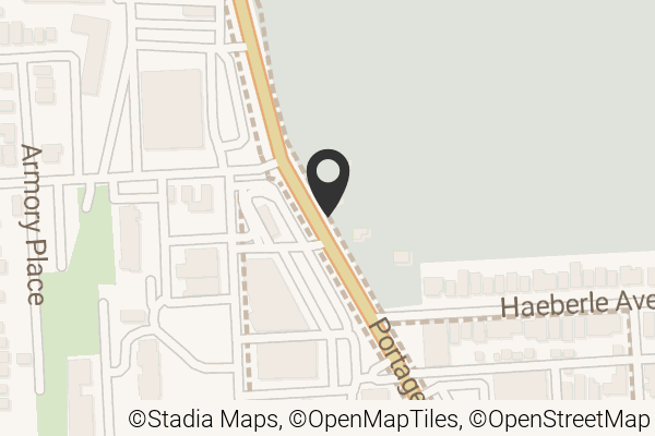 Map with location marker