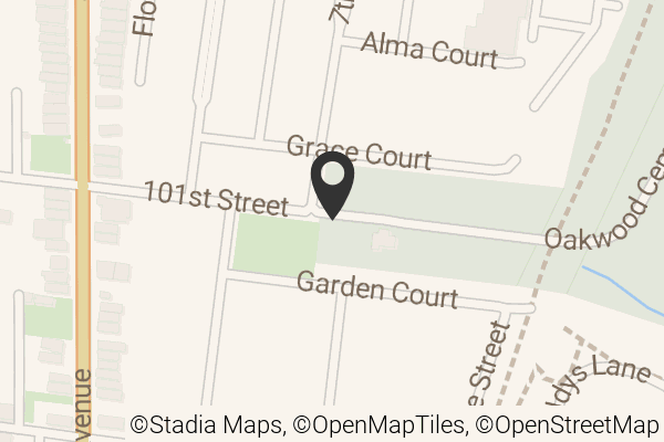 Map with location marker