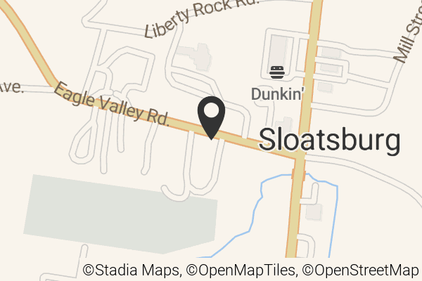 Map with location marker