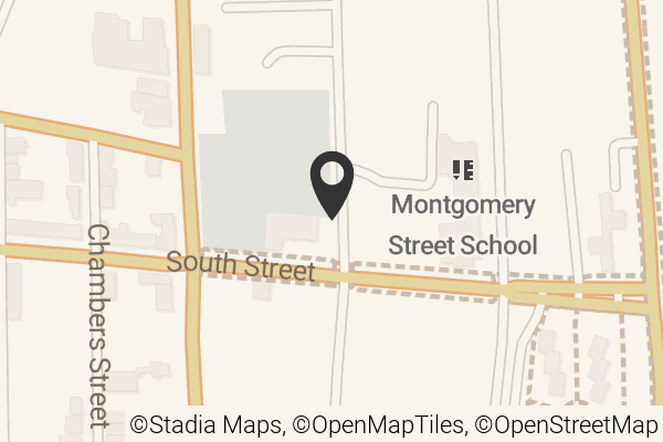 Map with location marker