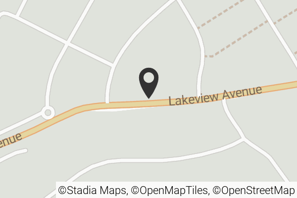 Map with location marker