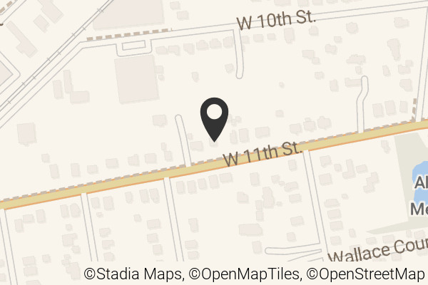 Map with location marker