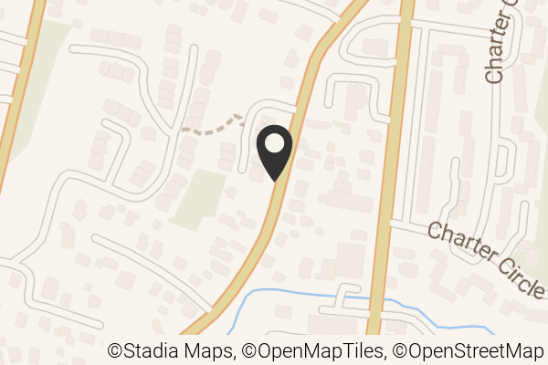 Map with location marker