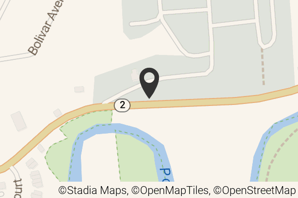 Map with location marker