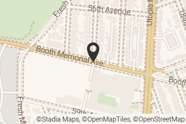 Map with location marker