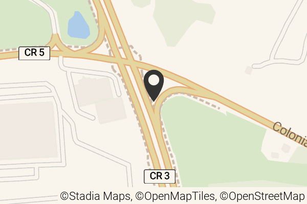 Map with location marker