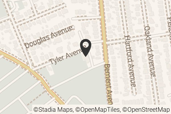 Map with location marker