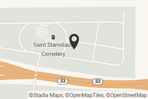 Map with location marker