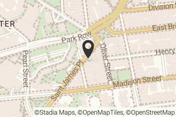 Map with location marker