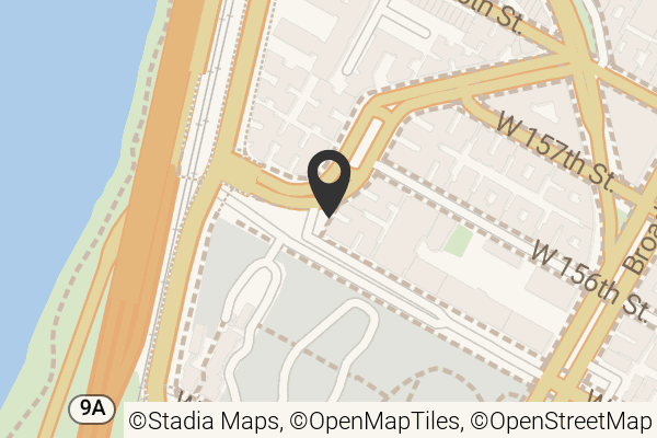 Map with location marker