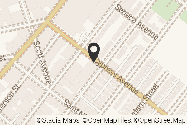 Map with location marker