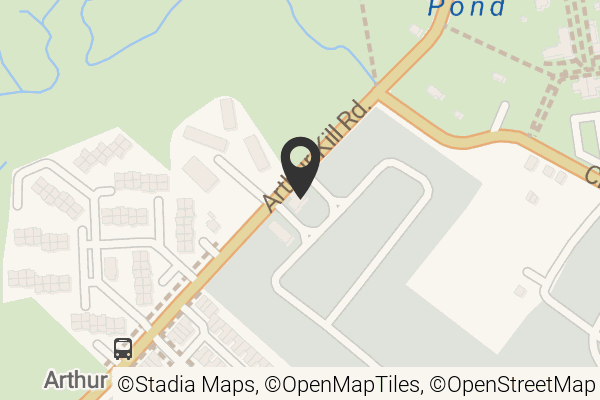 Map with location marker