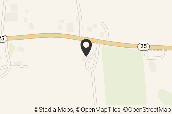 Map with location marker