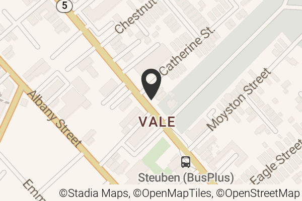 Map with location marker