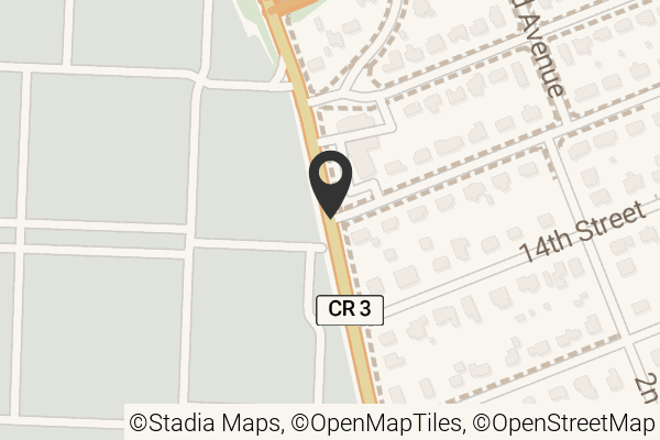 Map with location marker